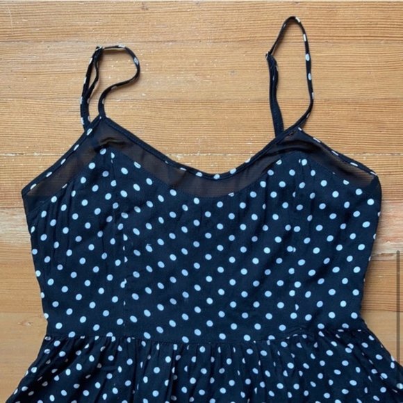 Polka dot baby doll dress XS - Picture 5 of 6